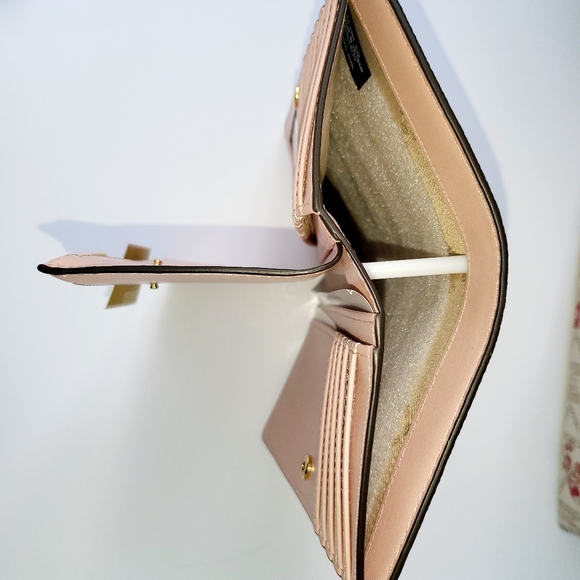 🌺MICHAEL KORS🌺 Jet Set CHARM LG TZ  Cntntl  Vanilla Multi Wallet - Picture 7 of 8